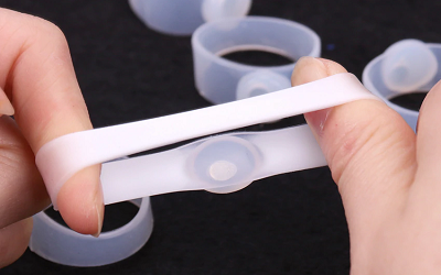 stretchable silicone magnetic rings